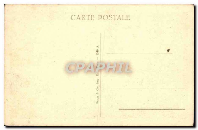 Old Postcard Chateau De Versailles Room A Sunset From Louis XV