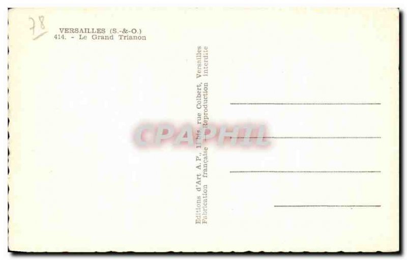 Old Postcard Versailles The Grand Trianon