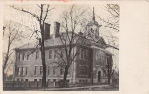 E95/ Smithfield Ohio RPPC Postcard Jefferson Co 1906 School Building 15