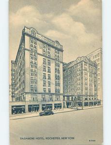 Damaged-Back Pre-1952 SAGAMORE HOTEL Rochester New York NY B4740