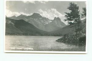 Old Vintage Postcard RPPC Mount Lougheed Canada # 2425A