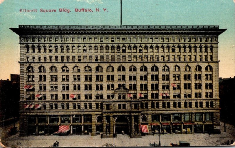 New York Buffalo Ellicott Square Building 1915