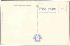 Ida Lewis Yacht Club Entry Arch, Newport RI Vintage Postcard H15