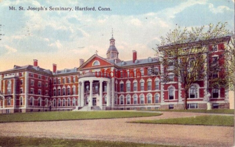 MT. ST. JOSEPH'S SEMINARY HARTFORD, CT 1914