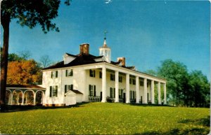 Mount Vernon VA Virginia George Washington Home House Residence Postcard VTG UNP 