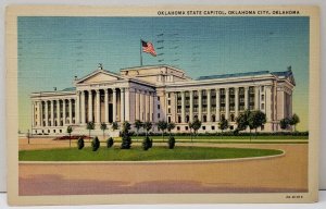 Oklahoma State Capitol Oklahoma City Postcard E16