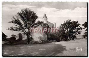 Postcard Modern Noirmoutier Chateau View D & # 39Ensemble De L & # 39Enceinte...