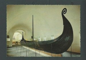 Ca 1935 Norway Viking Ship Oseberg In Museum 4 X 6 Unposted