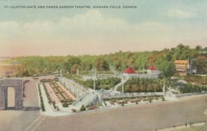 NIAGARA FALLS , Ontario , Canada , 1900-10s; Clifton Gate & Oakes Garden Theatre