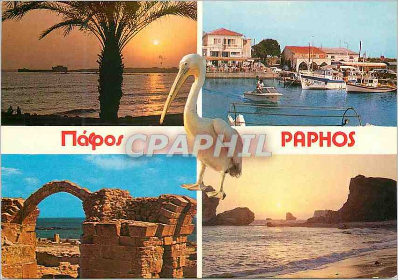 Postcard Modern MAPOS Paphos