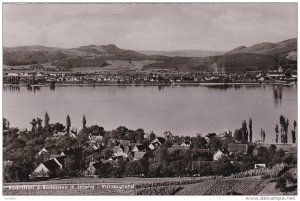 RP: Radolfzell a. Bodensee m. Iznang i. Vordergrund , Germany 40-50s