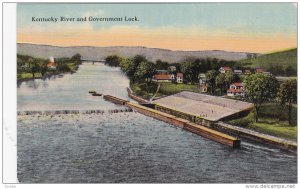 KENTUCKY, 1900-1910´s; Kentucky River and Government Lock