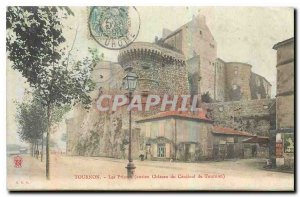 Old Postcard Tournon The former Prisons Chateau Cardinal Tournon