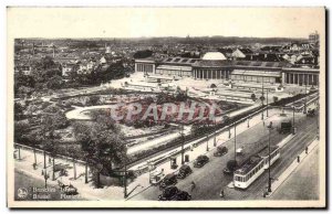 Old Postcard Brussels Botanic Gardens