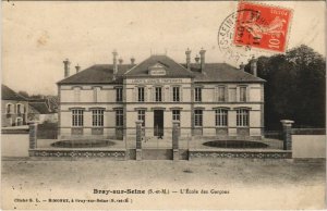 CPA Bray-Sur-Seine L'Ecole des Garcons FRANCE (1101206)