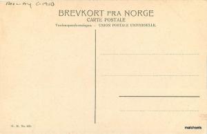 C-1910 Birdseye View Hornviken Nordkap Norway postcard 5674
