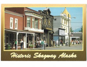 Historic Skagway Alaska Downtown AB Hall on Broadway 4 by 6