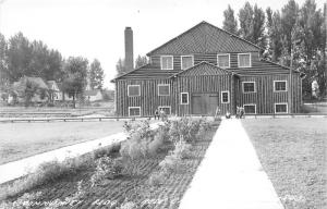 Rose City Michigan~Community Building~Kids @ Community Garden~1940s RPPC