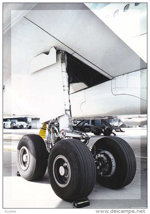 SWISS Airlines Airbus A340-300 Jet Airplane  , 80-90s ; Wheels