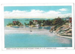 Grenell Island and Yacht Club Thousand Islands New York St Lawrence River