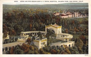 Open Air Pipe Organ, U.S. Naval Hospital Balboa Park San Diego California  