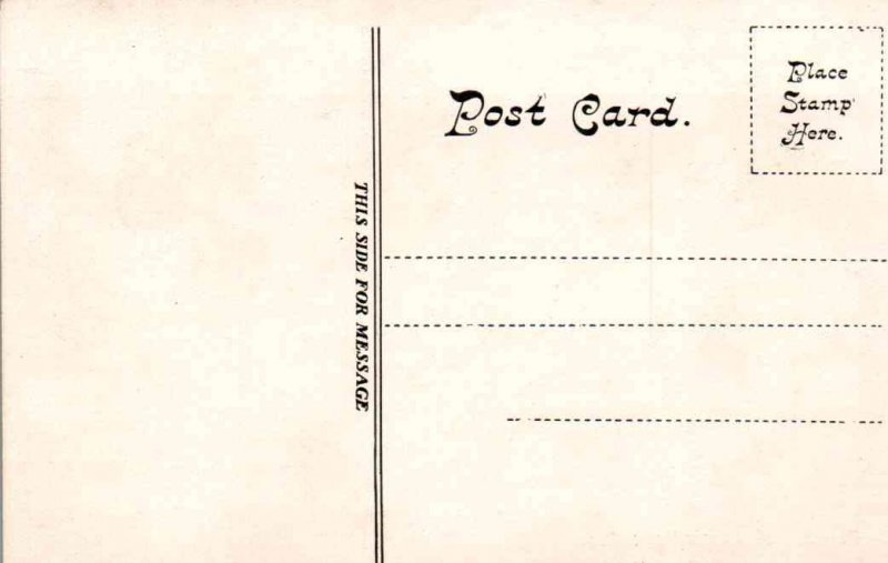 Mechanic Falls, Maine - Trolley on Elm Street - c1908