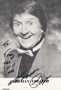 Norman Collier Comedian Vintage Hand Signed Photo