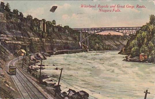 New York Niagara Falls Whirlpool Rapids And Great Gorge Route 1911