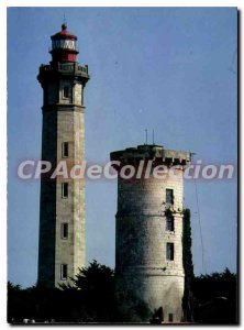 Postcard Modern Ile De Re Le Phare Whales Beautiful Octagonal Tower