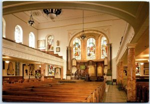 Interior, looking towards the sanctuary, Wesley's Chapel - London, England