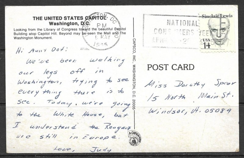 Washington, DC - Greetings From The Nation's Capital - [DC-004]