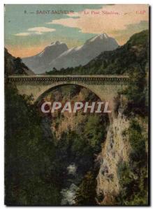 Old Postcard Saint Sauveur Le Pont Napoleon 1st