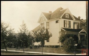 A House (RPPC)