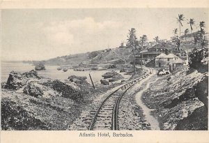 Atlantis Hotel Barbados West Indies Postal used unknown 