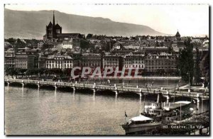 Old Postcard Geneva City