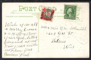 A Joyous Christmas Holly Scene