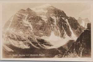 RPPC Postcard Mount Temple and Paradise Valley Vancouver Canada