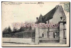Postcard Old Saint Andre de Cubzac Chateau Robillard