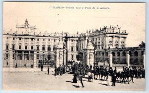 Palacio Real y Plaza de la Armeria MADRID SPAIN Postcard