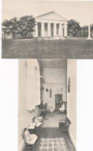 (4 cards) Lee Mansion Arlington VA, Virginia - Front Playroom Kitchen Slave