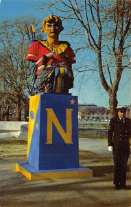 Tecumseh Statue U. S. Naval Academy - Annapolis, Maryland MD