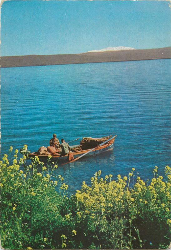 Israel Lake of Galilee a view of Mt. Hermon