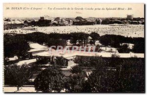Royan Postcard View of Old & # 39ensemble the large conch taken from the sple...
