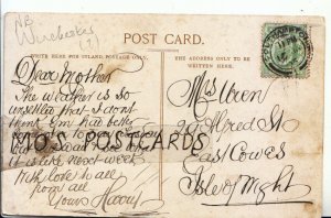 Genealogy Postcard - Wren - Alfred St - East Cowes - Isle of Wight - Ref 8354A