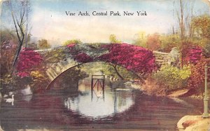 Vine Arch Central Park - New York City, New York NY  