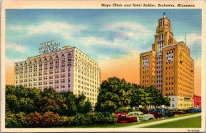 Minnesota Rochester Mayo Clinic and Hotel Kahler Curteich