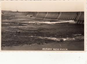 BR100948 assuan reservoir assouan egypt africa  real photo Aswan