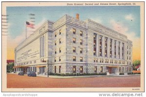 Illinois Springfield State Arsenal Second And Adams Street 1946