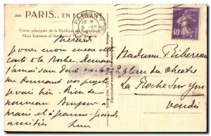 Old Postcard Paris strolling Main Entree De La Basilique Du Sacre Coeur Montm...