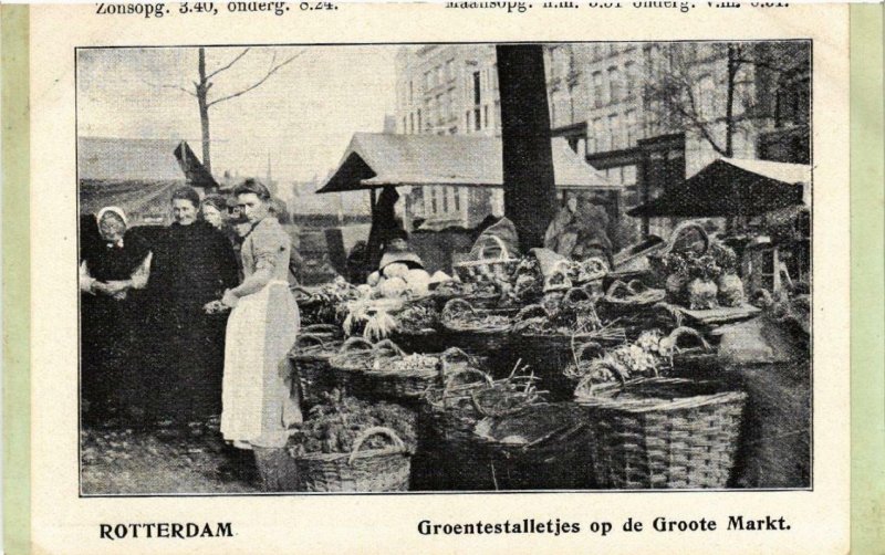 ROTTERDAM Groentestalletjes op de Groote markt NETHERLANDS (603486)